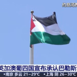 英加澳承认巴勒斯坦国，国际政治格局中的新动向