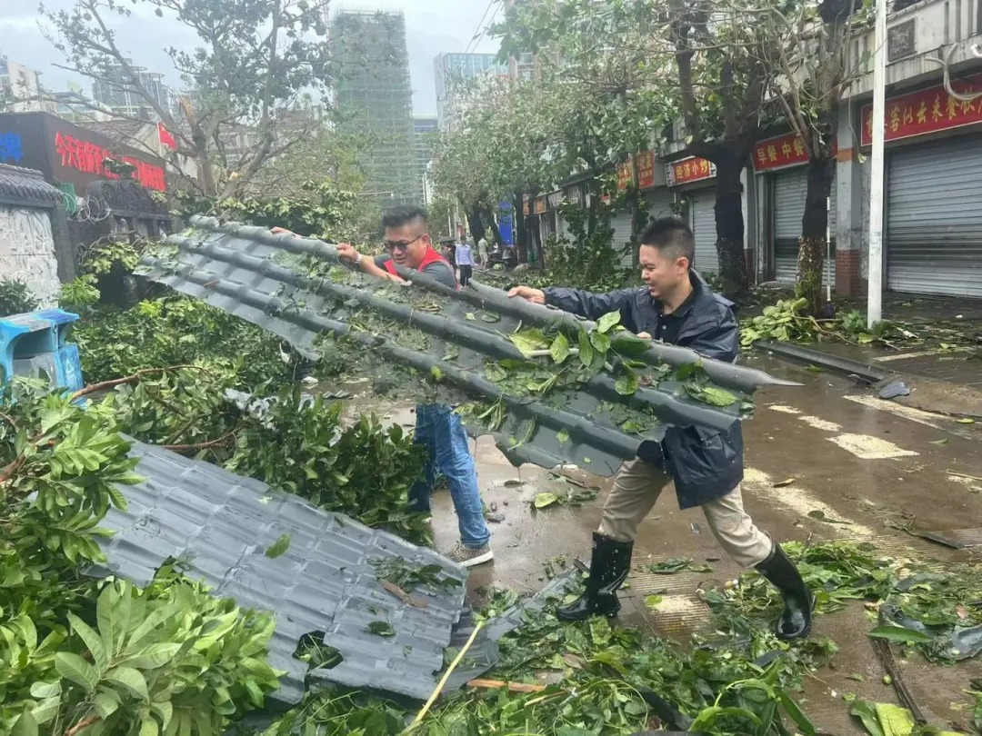 台风过后的胶带难题，广东居民如何巧妙应对